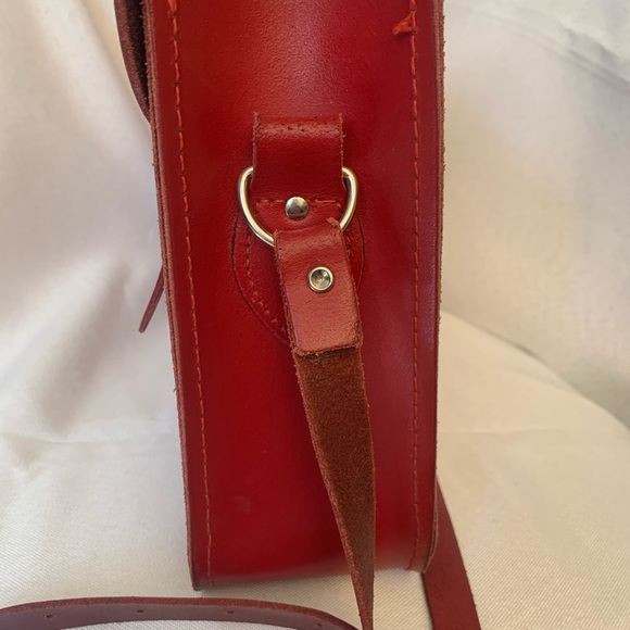 The Cambridge Satchel Company Red Leather - Picture 7 of 12